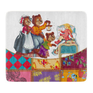 Planche À Découper Masha et 3 ours