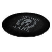 Planche À Découper Masque spartiate grunge de Molon Labe (Coin)