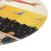 Planche À Découper Match de tennis double (Coin)