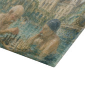 Planche À Découper Match d'échecs Bains Gellert Budapest Hongrie (Coin)