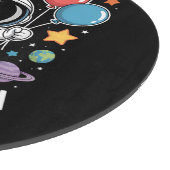 Planche À Découper maternelle et astronaute spatial au-delà (Coin)