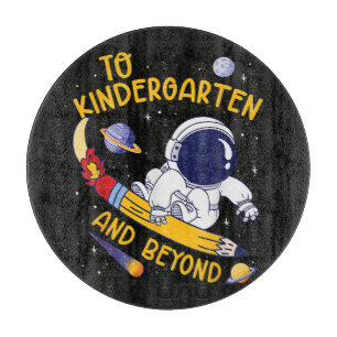 Planche À Découper Maternelle et au-delà Astronaute Rentrée scolaire