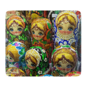 Planche À Découper Matryoshka Poupées Souvenir Kiosque Voyage Photo
