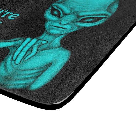 Planche À Découper Mauvais Alien, Tu es le prochain ! (Coin)