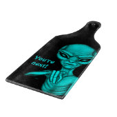 Planche À Découper Mauvais Alien, Tu es le prochain ! (Coin)