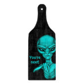 Planche À Découper Mauvais Alien, Tu es le prochain ! (Devant)