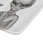 Planche À Découper Mauvais Alien, Tu es le prochain ! (Coin)