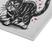 Planche À Découper Mauvais Chat (Coin)