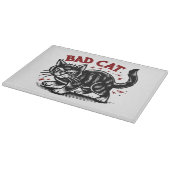 Planche À Découper Mauvais Chat (Coin)