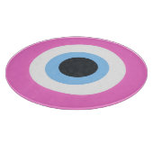 Planche À Découper mauvais œil rose (Coin)