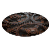Planche À Découper Mécanisme Industriel Rouillé (Coin)