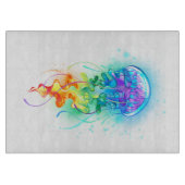 Planche À Découper Méduse arc-en-ciel (Devant)