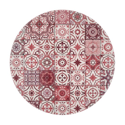 Planche À Découper Mega Magnifique Motif marocain Patchwork (Devant)