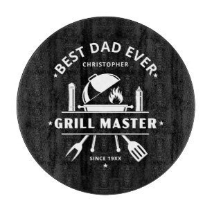 Planche À Découper Meilleur Papa de Tous les Temps   Maître du Grill 