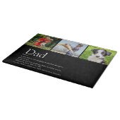 Planche À Découper Meilleur Père Définition Père Photo Noir (Coin)