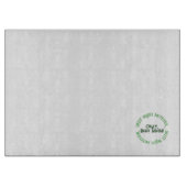 Planche À Découper Meilleure découpe en verre mère irlandaise (Devant)