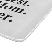 Planche À Découper Meilleure maman jamais typographie minimale (Coin)