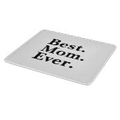 Planche À Découper Meilleure maman jamais typographie minimale (Coin)