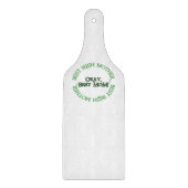 Planche À Découper Meilleure planche de coupe en verre mère irlandais (Devant)