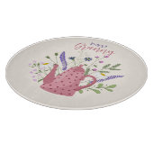 Planche À Découper Meilleure table de coupe en verre rond Granny pers (Coin)