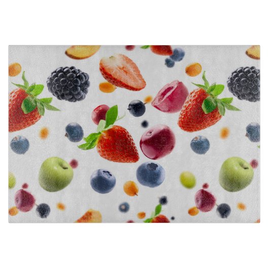 Planche À Découper Mélange de Fruits (Devant)