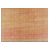 Planche À Découper Mélanges Jaune Orange Mélangés Coupes (Devant)