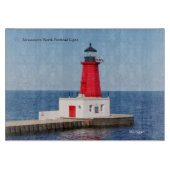 Planche À Découper Menominee North Pierhead Panneau de découpe (Devant)