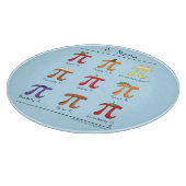 Planche À Découper Menu Fantaisie Math Pi Day (Coin)