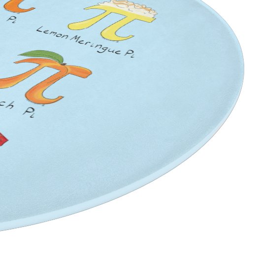 Planche À Découper Menu Fantaisie Math Pi Day (Coin)