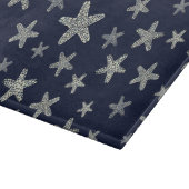 Planche À Découper Mer de motif d'étoiles de mer (Coin)