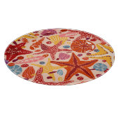 Planche À Découper Mer d'été scandinave : Starfish Motif (Coin)