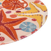 Planche À Découper Mer d'été scandinave : Starfish Motif (Coin)