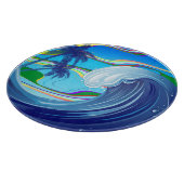 Planche À Découper Mer Océan Grande Vague Eau (Coin)