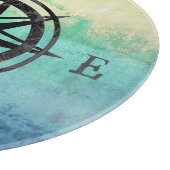 Planche À Découper Mer Ombre turquoise (Coin)