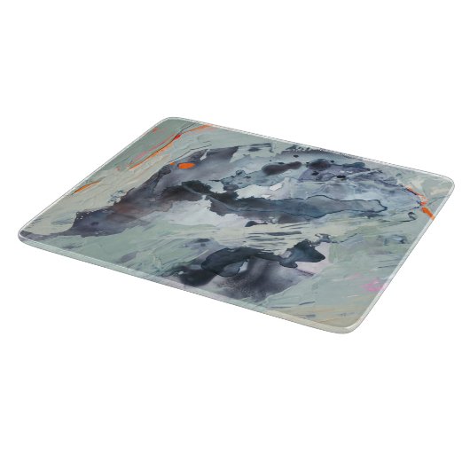 Planche À Découper Mer polyphonique - Bleu (Coin)