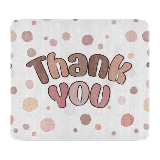 Planche À Découper Merci (Devant)