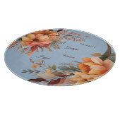 Planche À Découper Merci Grategul Béni Floral Thanksgiving (Coin)