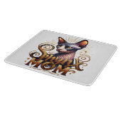 Planche À Découper Mère de chat Sphynx (Coin)