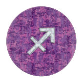 Planche À Découper Mère du symbole Pearl Sagittarius Fuchsia Camo (Devant)