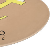 Planche À Découper Méringue de citron Pi Jour Cute Math Pie Cutting B (Coin)