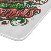Planche À Découper Merry Christmas steampunk (Coin)