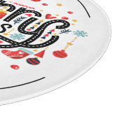 Planche À Découper MERRY CHRISTMAS Typographie (Coin)