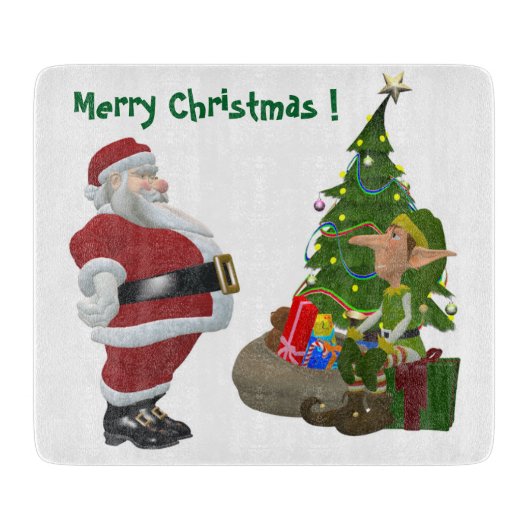PLANCHE À DÉCOUPER MERRY NOËL (Devant)
