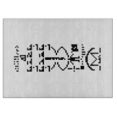 Planche À Découper Message binaire Arecibo 1974 (Devant)