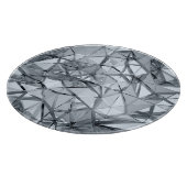 Planche À Découper Métal 3D doré : Arrière - plan géométrique (Coin)