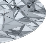 Planche À Découper Métal 3D doré : Arrière - plan géométrique (Coin)