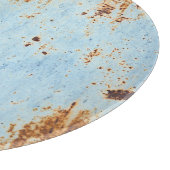 Planche À Découper Métal corrompu, arrière - plan de texture grunge. (Coin)