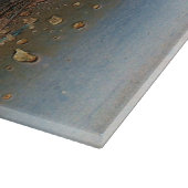Planche À Découper Métal oxydé (Coin)