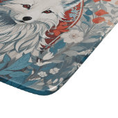 Planche À Découper Métissage de la faune du renard arctique (Coin)