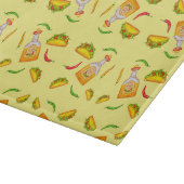 Planche À Découper Mexique Hispanique Cuisine Tacos Tequila (Coin)
